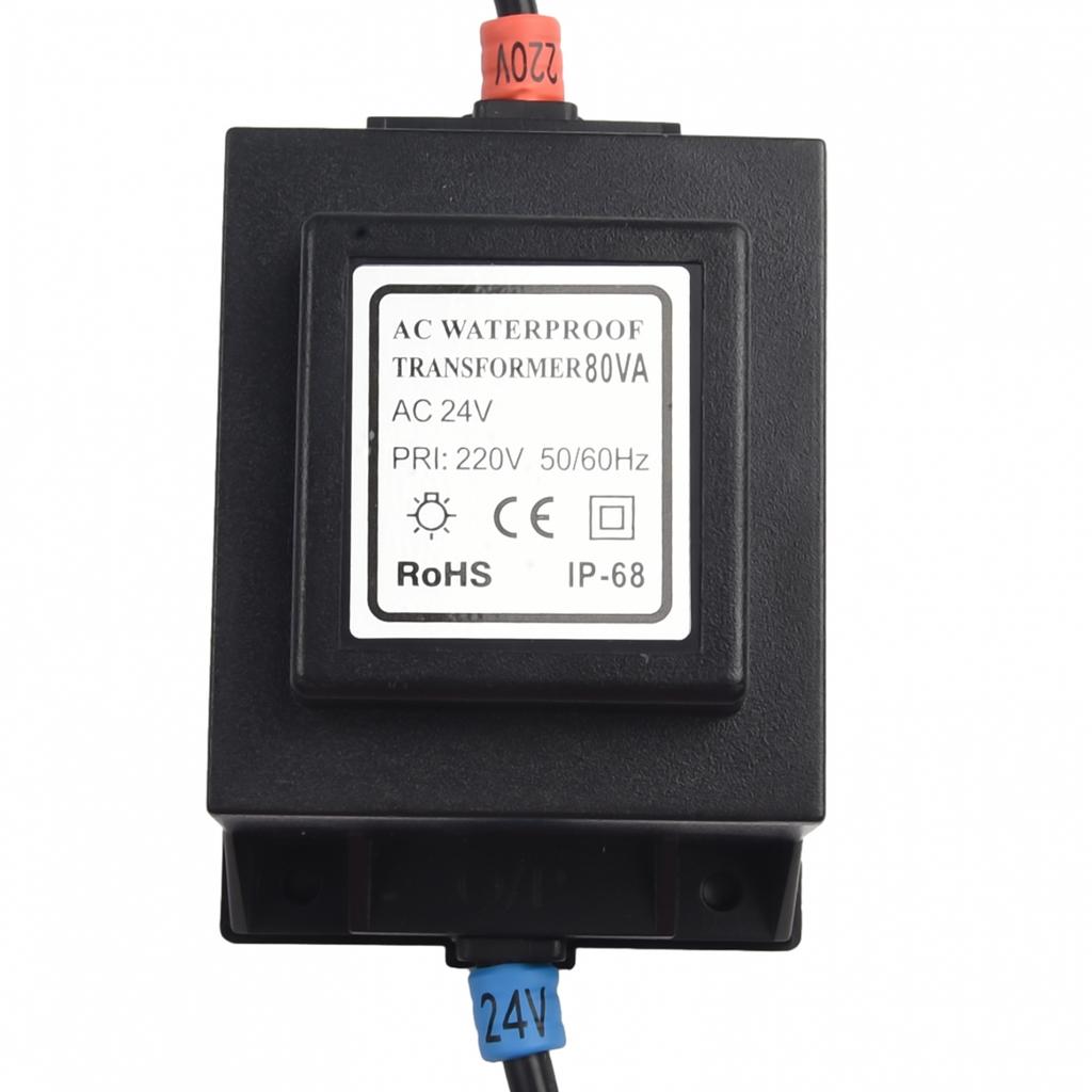 24V AC/AC Power Transformer Cable 0.3m Epoxy Resin