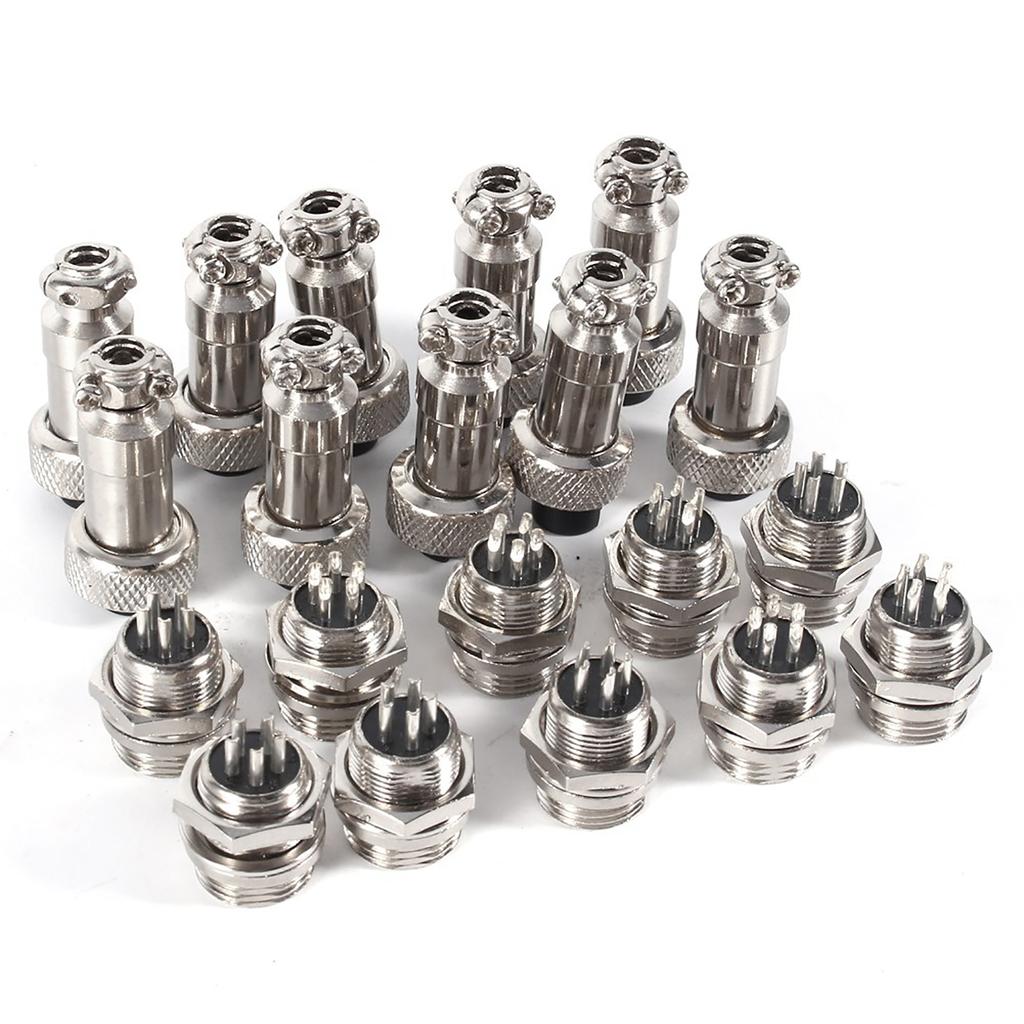 10 set GX12 5Pin 12mm Aviation Plug Masculin Femeie Metal Priza Conector