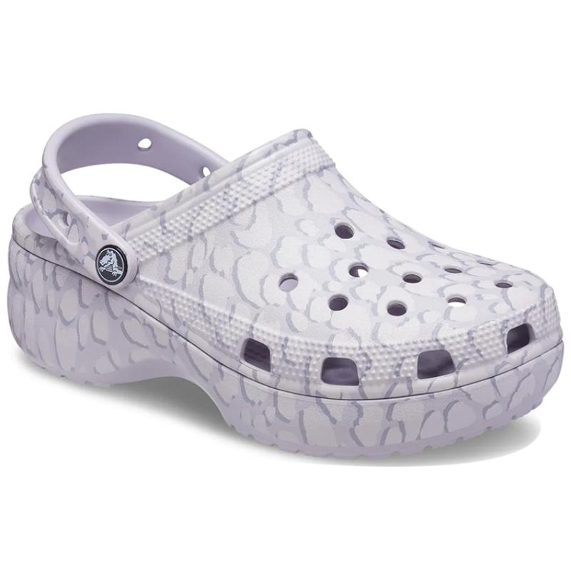 Crocs Classic Clogs Platform 4 Anti-Slip Women's Purple