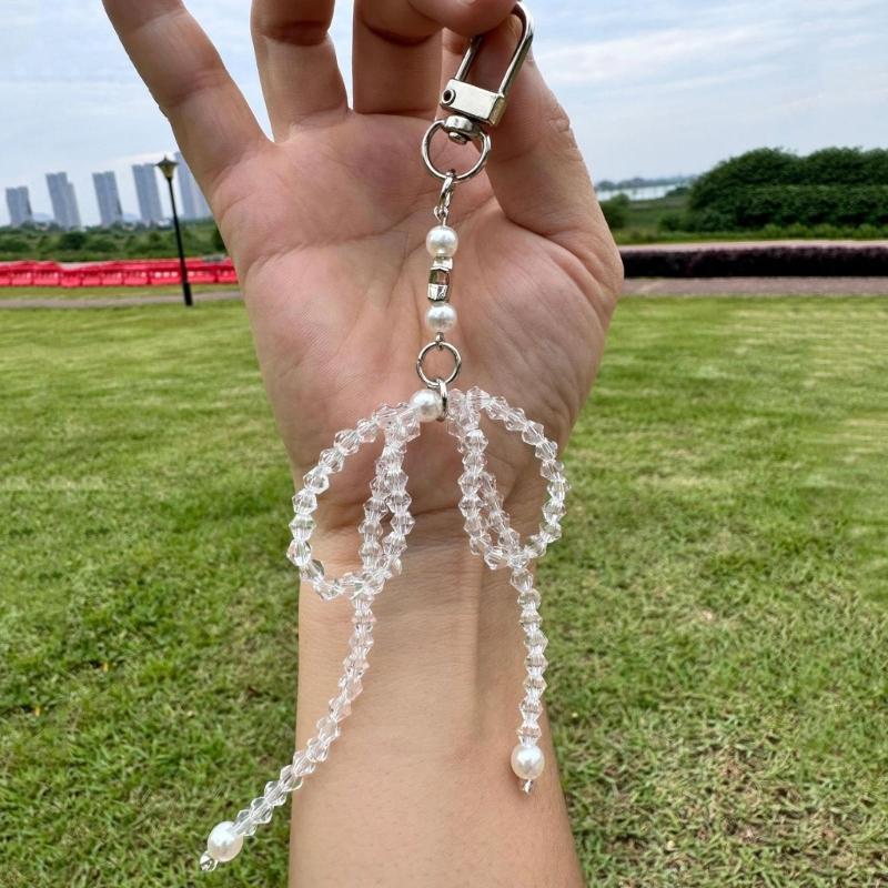Stylish Star Keychain for Women Girls Phone Charm Cute Keyring Bag Pendant Fashion Accessory for Bag Purse Backpack