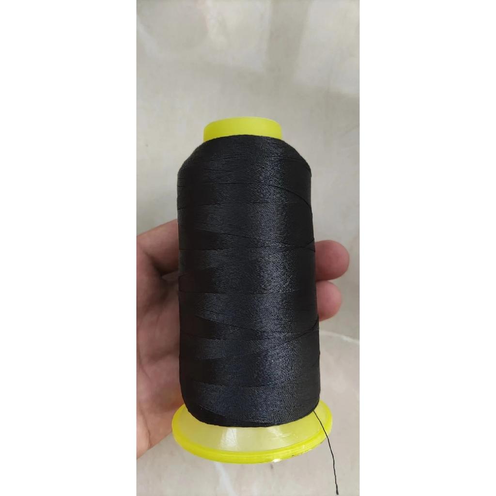 1200 Meters Strong Sewing Threads for leather/jacket 0.15mm diameter White Black High Tenacity Polyester Sewing Machine Thread