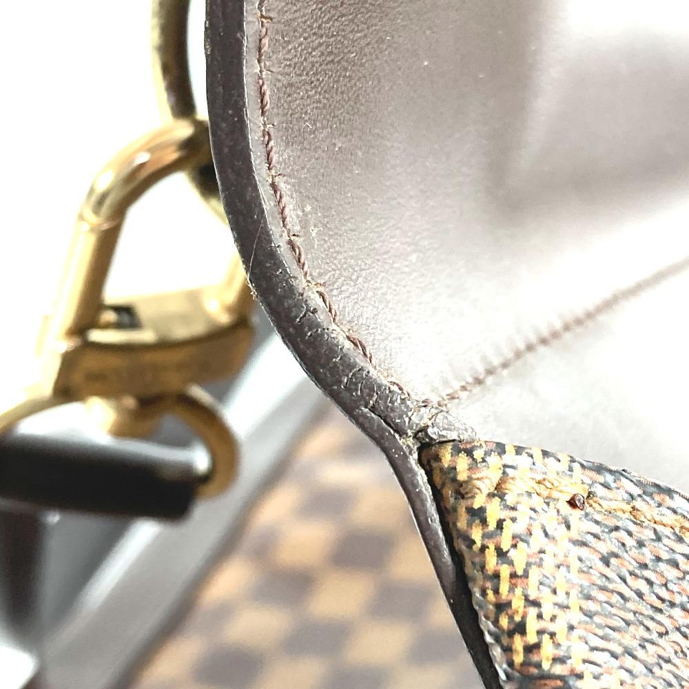 Louis Vuitton N41120 Damier West End GM Hand Bag Shoulder Bag Ebene Brown