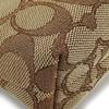 Used COACH Shoulder Bag F29960 Signature Canvas/leather Beige Dark Brown Diagonally Hung