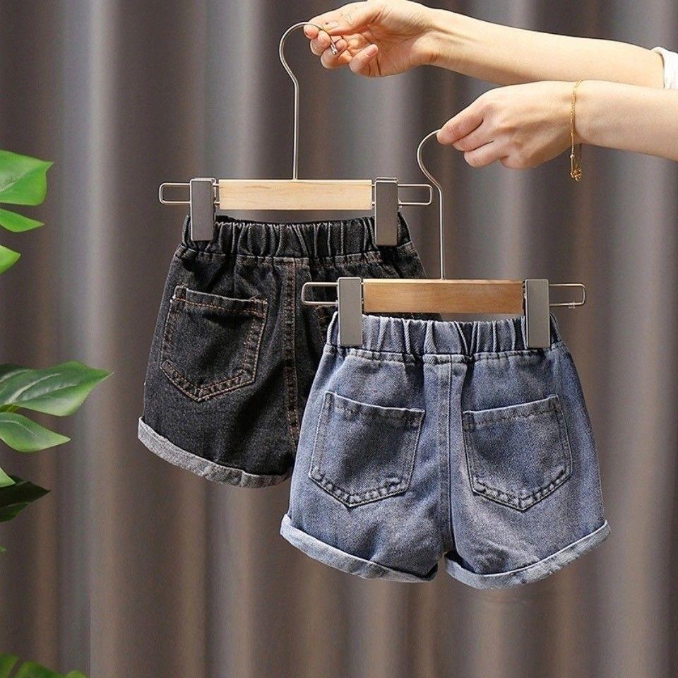 Girls' Denim Shorts Summer Clothes Children's Pants Korean Fashion Shorts Thin Version Jean