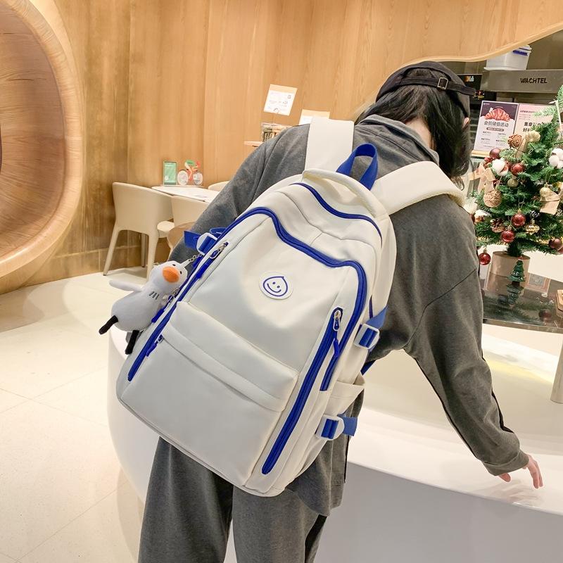 Schoolbag female ins Mori versatile niche Internet celebrities middle and high school students large capacity high value dirt resistant backpack