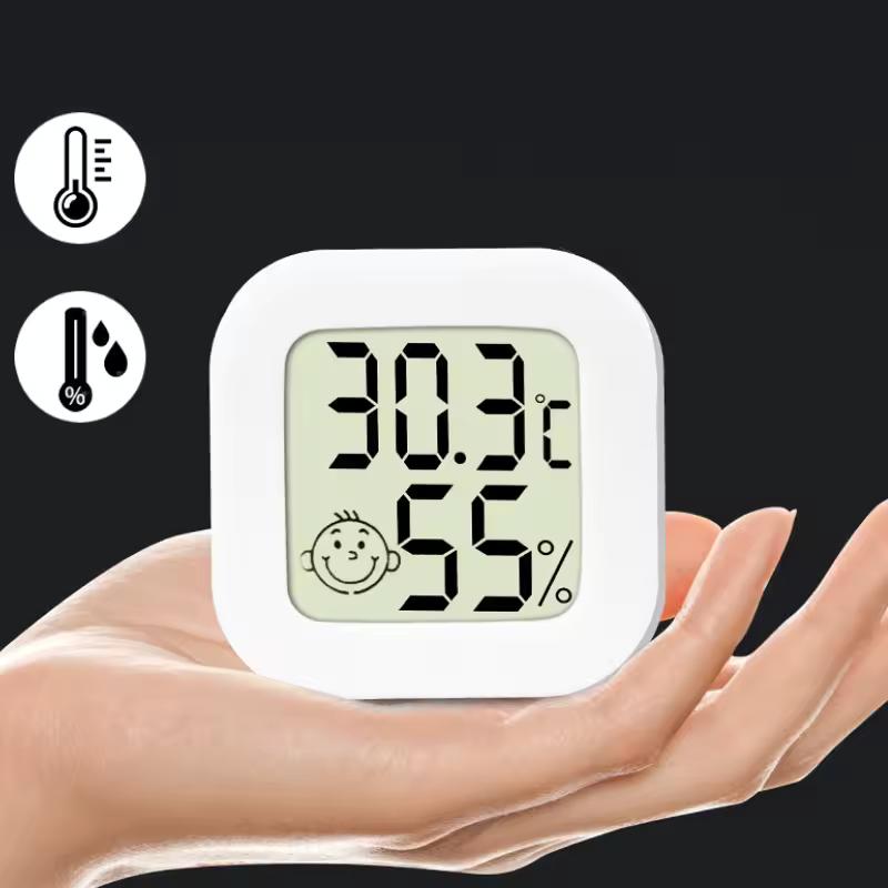 Home Hydrometer Gauge Sensor Temperature Humidity Meter Tool Mini LCD Digital Thermometer Hygrometer Indoor Temperature