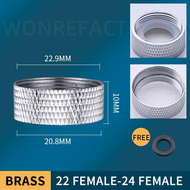 Brass Faucet Adapter Water Purifier Aerator Connector Kitchen  External Thread/Bubble Bathroomr Tap Universal Accessory