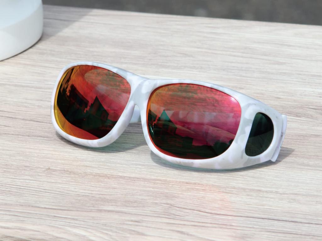 Zealot ZEOG01MLWHM Camouflage Pattern Available In 8 for Men and Outdoor and White Polarized Over-the-Eye Sunglasses, Polarized, Mirrored, Colors,