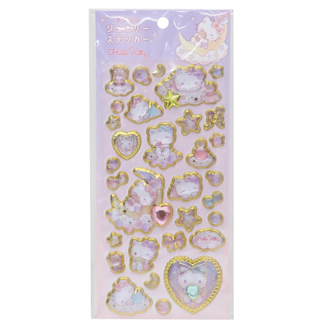

Hello Kitty [Лист наклеек] Kirarin Jewelry Sticker Sanrio