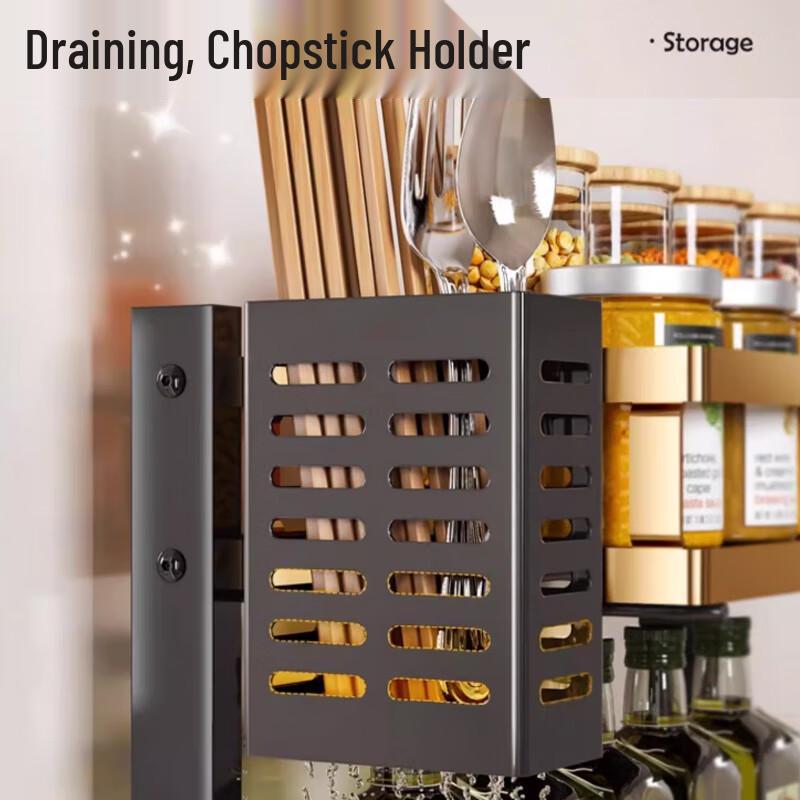 Modern Countertop 3-Tier Kitchen Spice Rack