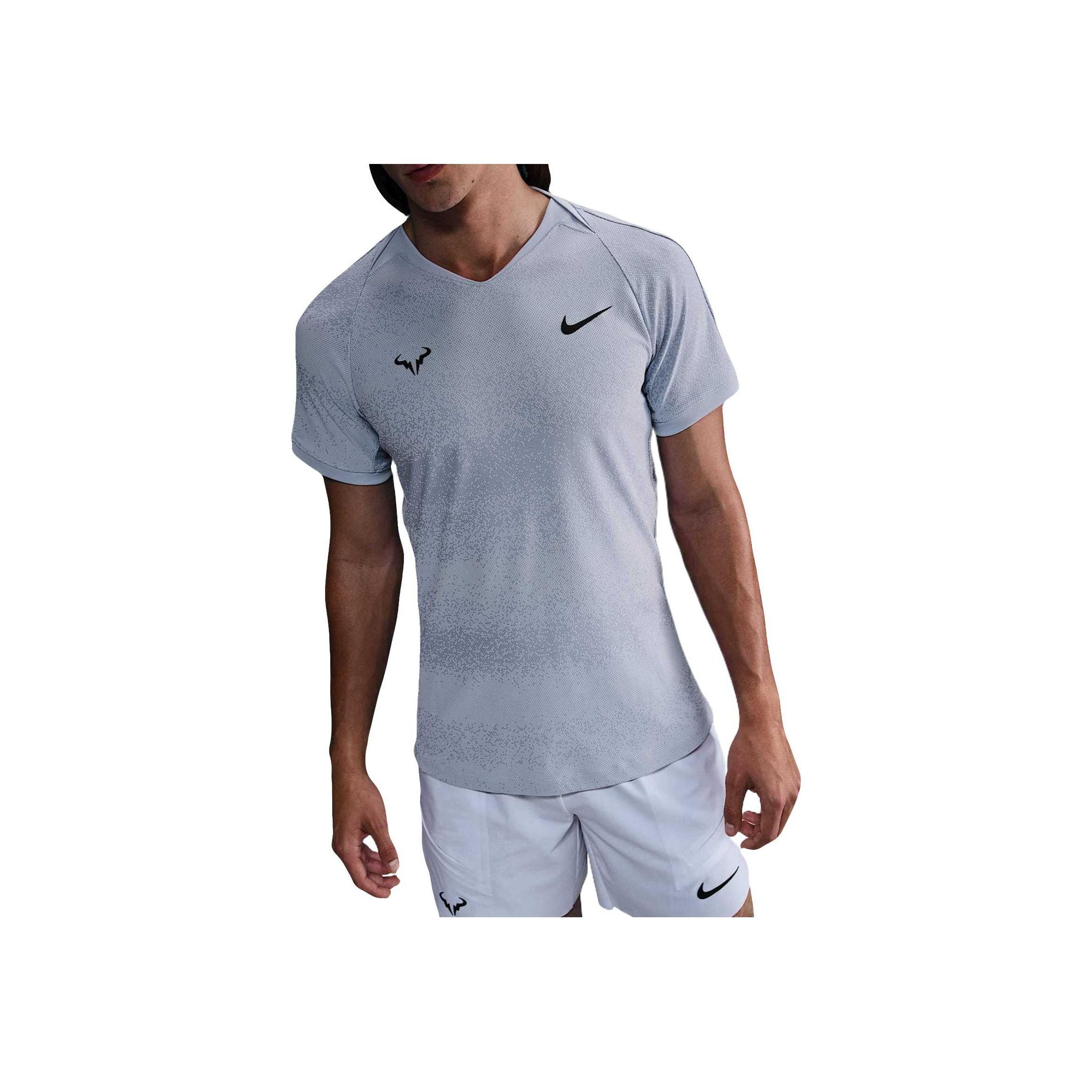 

Nike Теннисная футболка Dri-FIT ADV Удобная Универсальная Простая Модная Футболка с коротким рукавом Мужские Топы FD5409-058 M