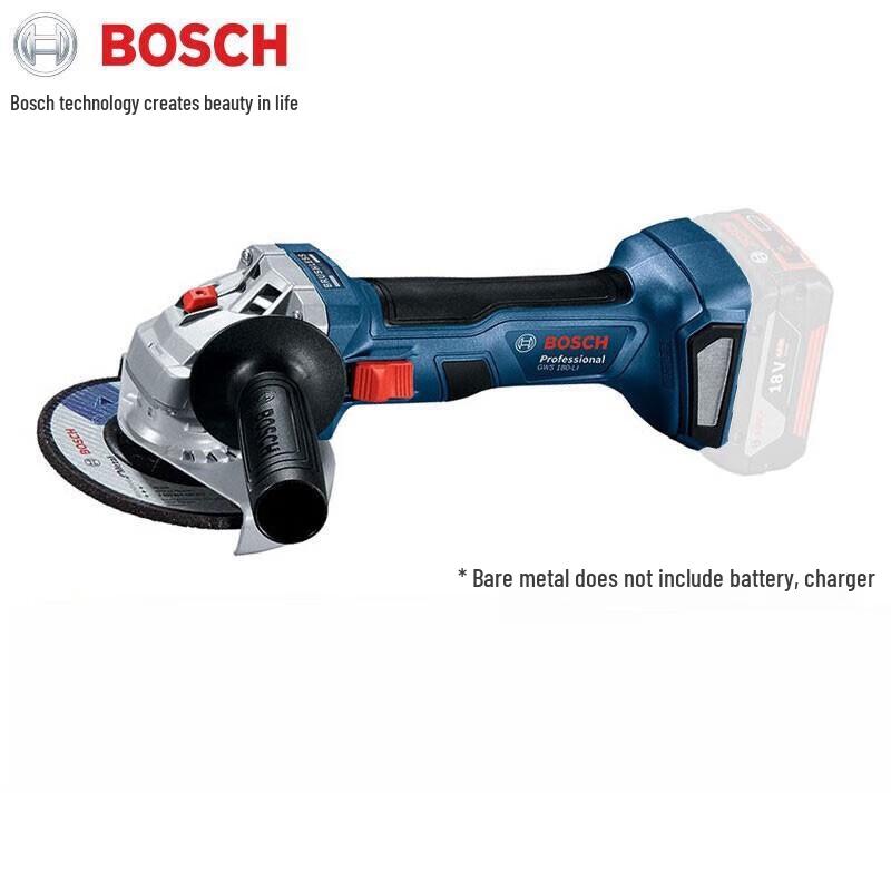 Bosch GWS 180-LI Cordless Brushless Angle Grinder CN Plug (adapter Included)