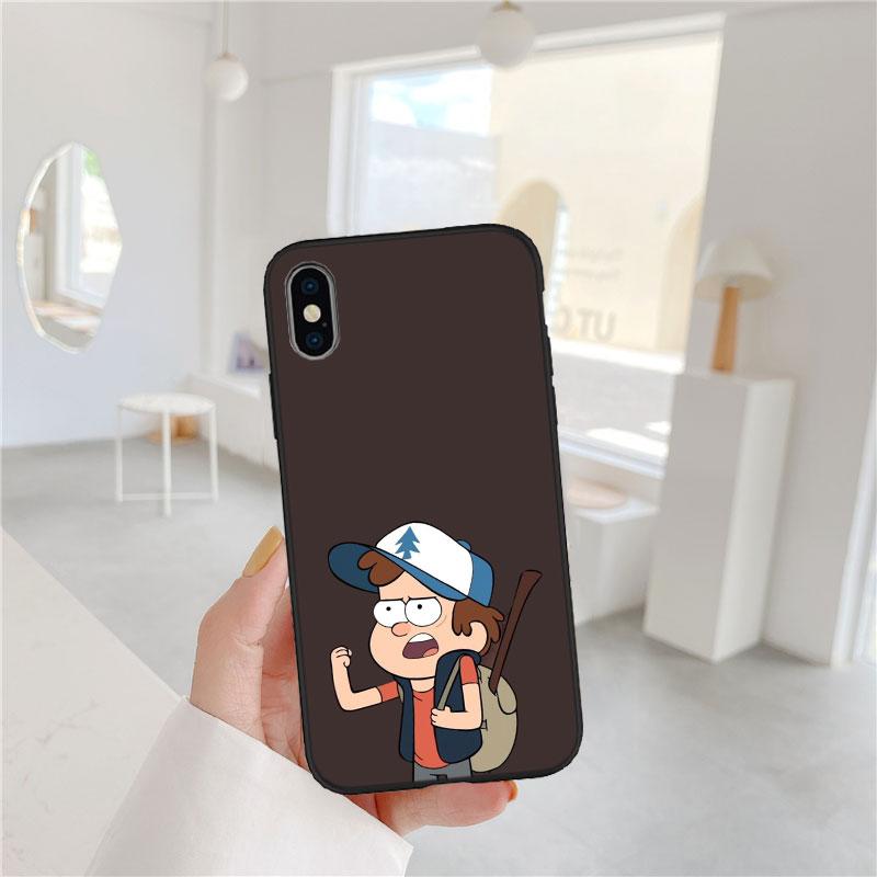 BF63 G-Gravity F-Falls Soft Shell Phone Case for iPhone SE X XS XR 11 16E 17 Pro Max Air 8 7 6 6s Plus