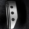 QQ-Car Aluminum Alloy Pedal Rest Pedal Cover Accelerator Pedal Cover Clutch Pedal Cover For Manual Transmission Car Pedals