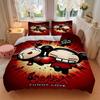 3pcs Pucca Bedding Set: Perfect for Bedroom or Guest Room. Soft and Comfortable with No Core Included yy251031058