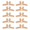 10Pcs Unisex Precut Kinesiology Tape Easy Adhesive Elastic Sports Tape for Neck and Shoulder for Sports Muscle Support