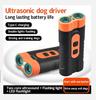 2025 Ultraschall-Hundeabwehrgerät mit zwei Köpfen, wiederaufladbares Hundetrainingsgerät über USB, leistungsstarkes Anti-Bell-Gerät mit LED-Taschenlampe