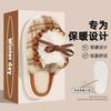 Bow cotton slippers autumn and winter new indoor home non-slip thick-bottomed bag head confinement slippers