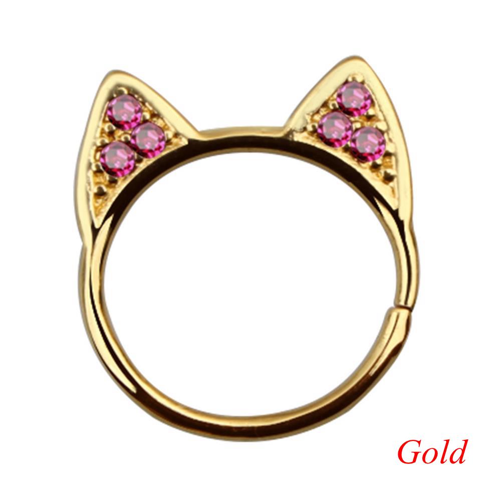 Buy Fashion Surgical Steel Fake Body Jewelry Non Piercing Nostril Hoop