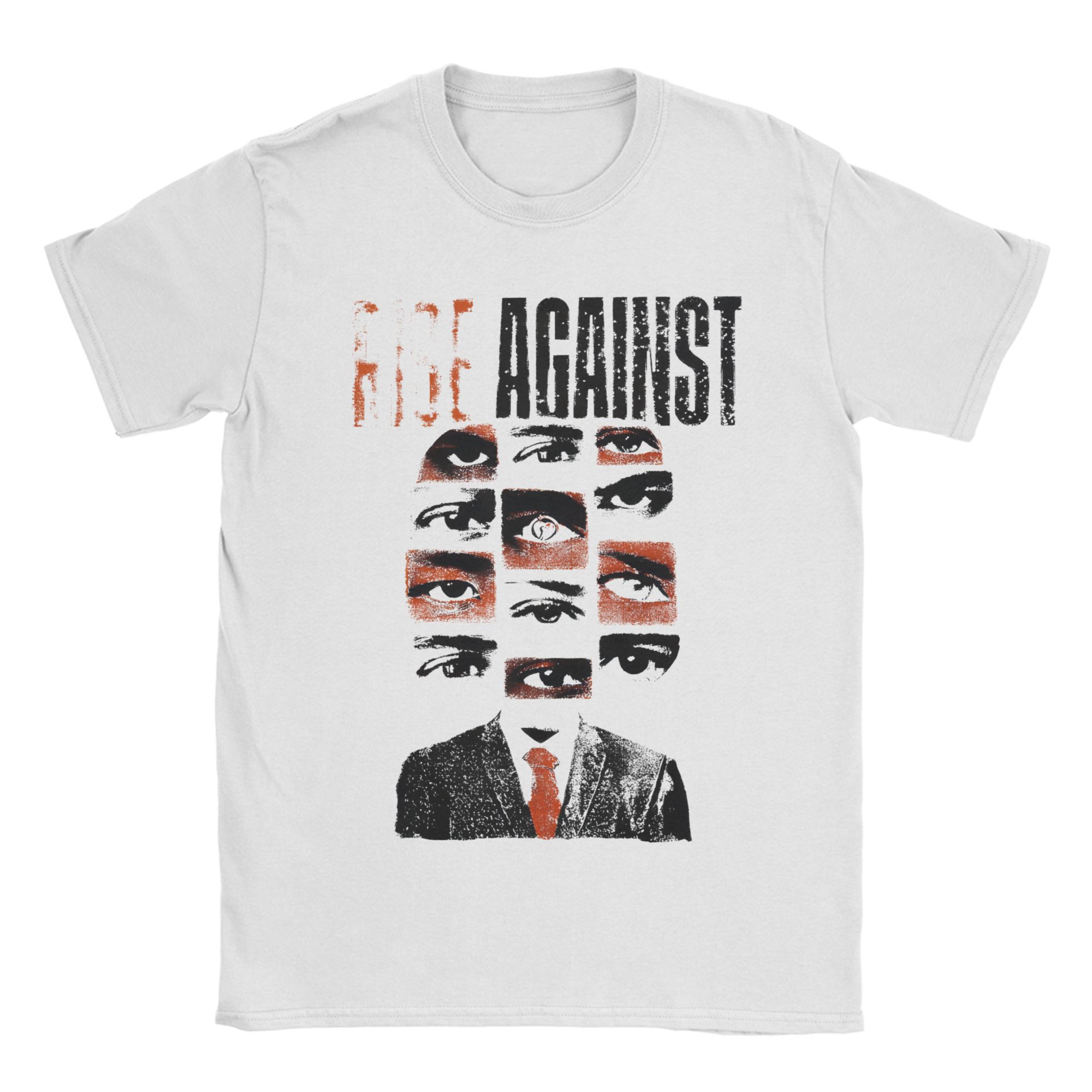 

Men Women Graphic Printed Rise Against T Shirt Tee 100 Cotton Tshirts Clothes 4XL