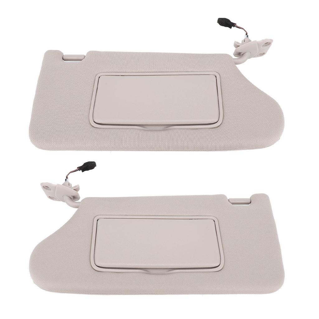 Sun Visor with Makeup Light Beige Stylish Look Enhanced Safety Sun Shielding Visor for Altima 2013 T