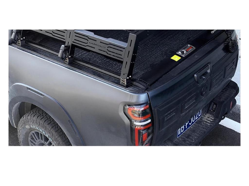 Crossbars Roll Bar Tailgate Luggage Rack for Raptor F150, Tundra, Ranger, Great Wall Cannon