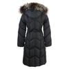 MONCLER DUBERRAN Duberan fur-trimmed hooded down jacket coat 00 blackUsed