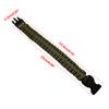 2 Stück Outdoor Taktische Paracord Armbänder Armband Überlebensschnur Seil Geflochtene Armbänder für Camping und Notfälle