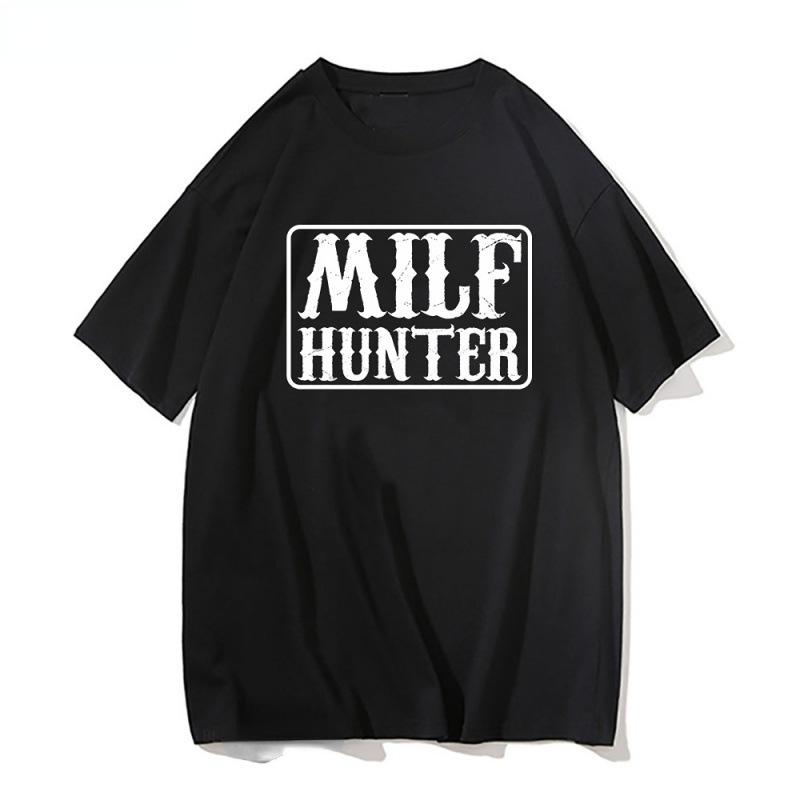 

Футболки I Loe Milfs I Hert Moms Letter Prt N Wo Cotton T-Shirts 2XL
