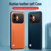 Plain PU Leather Matte Case For Honor 600 Pro Silicone Ultra Thin Soft Frame Shookproof Bumper Cover Shell For Honor 600Pro