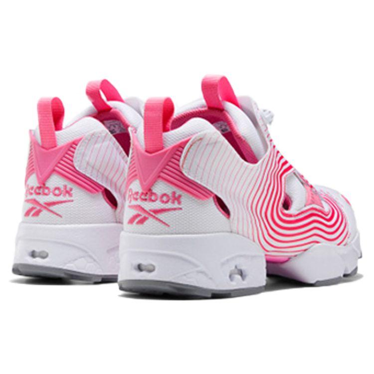 Reebok Instapump Fury Ripple Pack White Pink Unisex Sneakers Posh-Pink-Pure-Grey FV4502