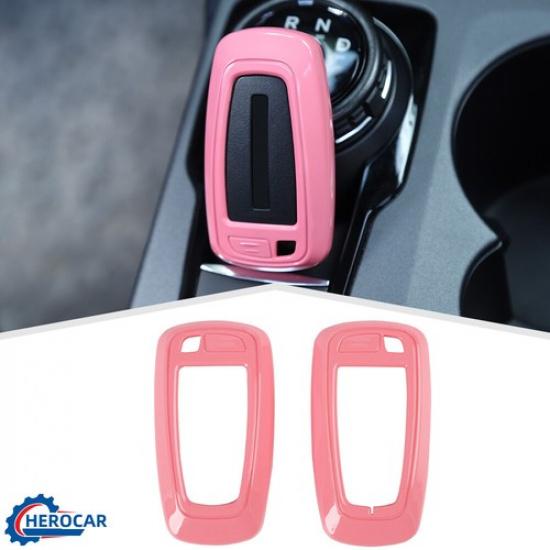 

For Ford Bronco/Bronco Sport/F-150 18+ Key Fob Cover Case Shell Protector Pink
