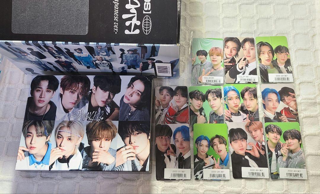 

[Б/У] Stray Kids Social Path Юнит Бокс для хранения на 3 формы Торговые карточки