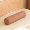 Soild color Cotton Cylindrical Cushion Bed Waist Cushion Long Comfortable Pillow Neck Bolster Pillow Roll Headrest Removable