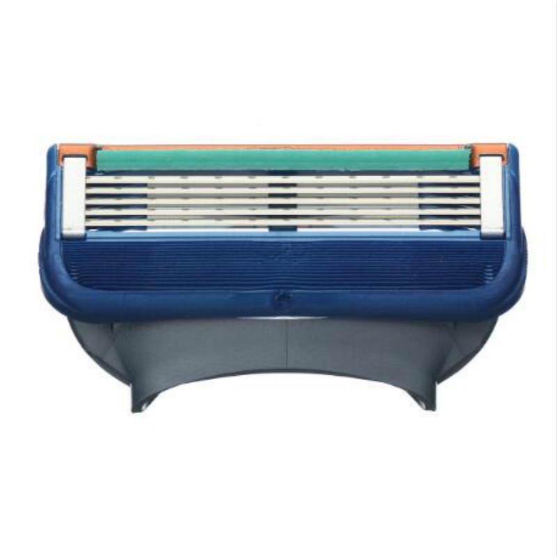 Lames de rasoir 5 couches, têtes remplaçables pour cassettes de rasage Fusione Men. Lames de rasage pour hommes.