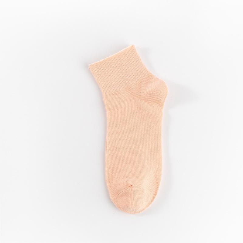 10 Pairs of Socks, Women's Short Socks, Summer Thin Cotton Socks, Anti-odor Loose Boneless Postpartum Socks, Versatile Short Socks