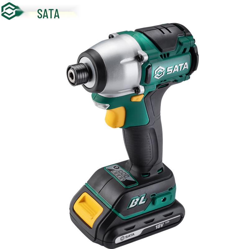 

SATA 51085 J-Series 18V Бездротовий Безщітковий Ударний Шуруповерт Штекер CN (адаптер в комплекті)