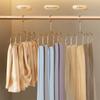 Holder High Manganese Steel Scarf Hanger Snag-Free Over Rod Rod Organizer 5 Loop Design Closet Storage Holder Home Organization