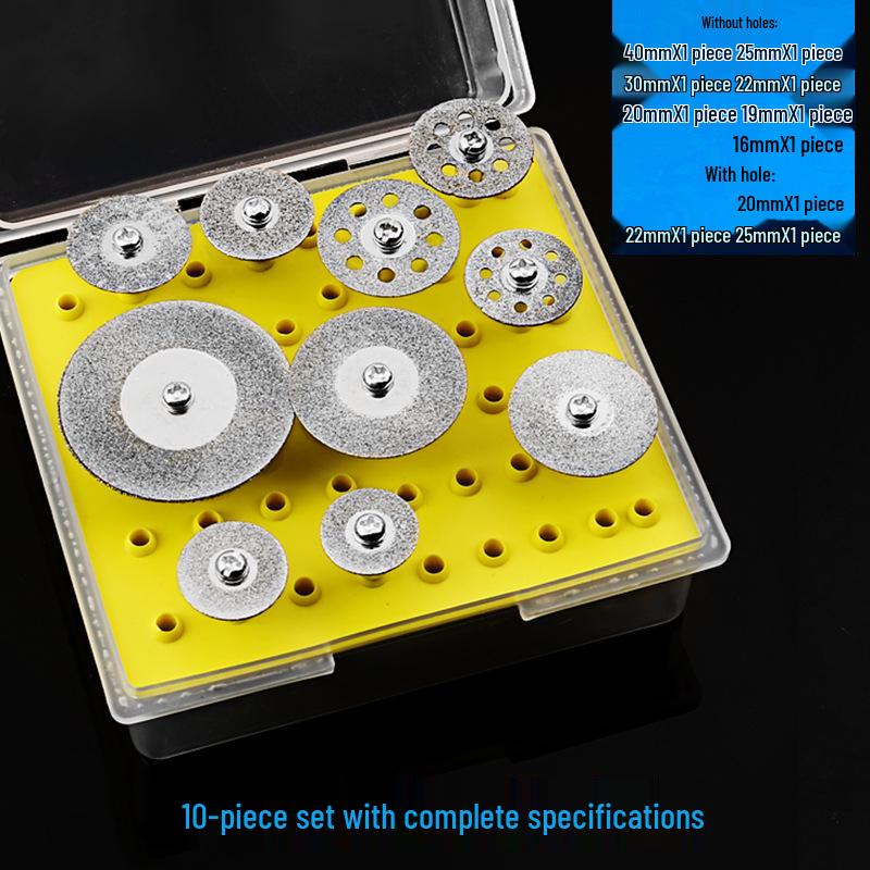 Jade Glass Diamond Abrasive Grout Cleaning Mini Saw Blade, Electric Grinding Disc