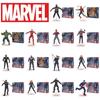 Detaillierte Marvel Avengers Spider-Man Iron Man Figur Mit Beweglichen Gelenken Und Ständer 17 cm Groß