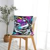 Pillow Cover Cartoon Cute Doodle Novelty Pillow Case For Couch Sofa Bedroom Pillowcases