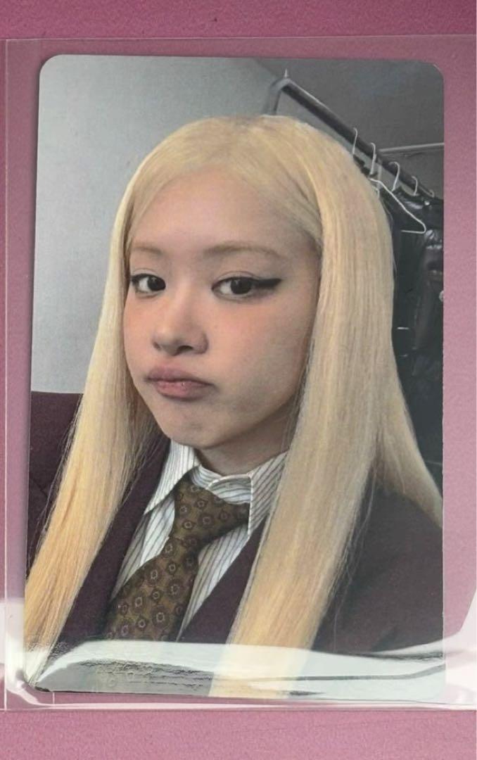 

[Б/У] BLACKPINK Розэ Рози Пекинский Эксклюзивный Поп-ап Коллекционная Карточка