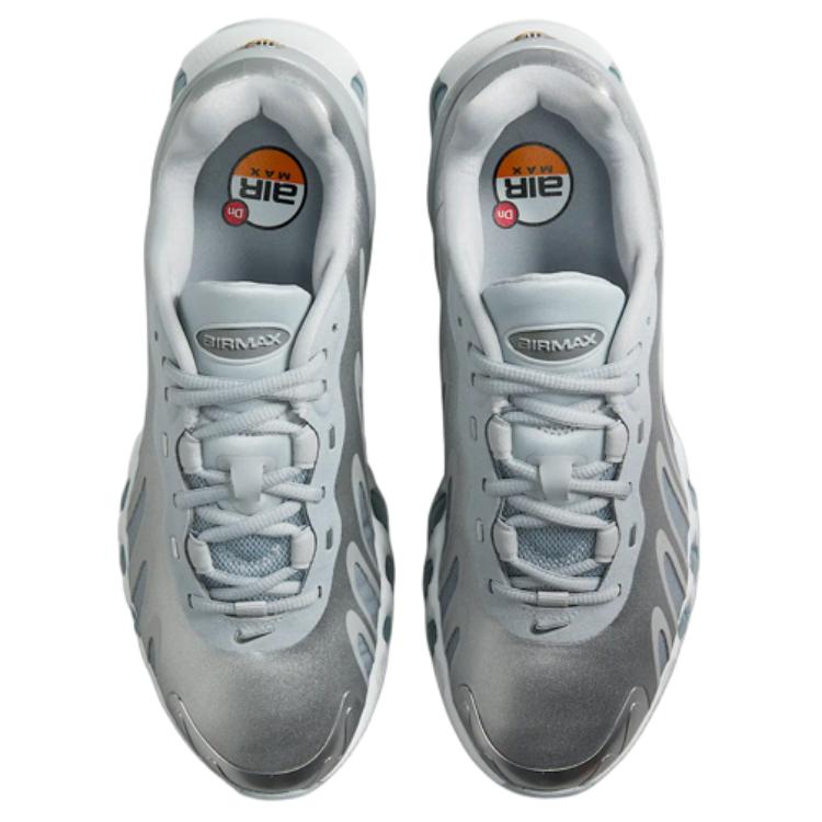 Nike Air Max DN8 Wolf Grey Metallic Silver Women Sneakers Off-White HF5509-001