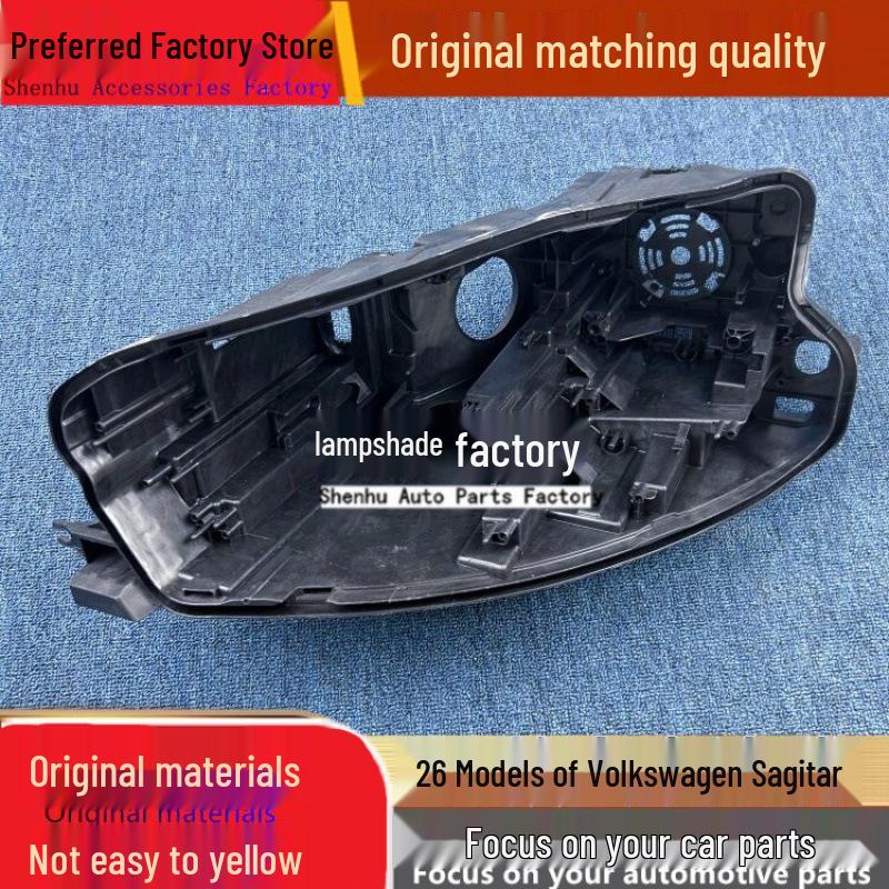 

Volkswagen Sagitar 26 Model Headlight Rear Housing - Black Bottom Base Driver side front low version