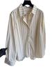 Autumn 2025 Women's Striped Loose Fit Slimming Shirt