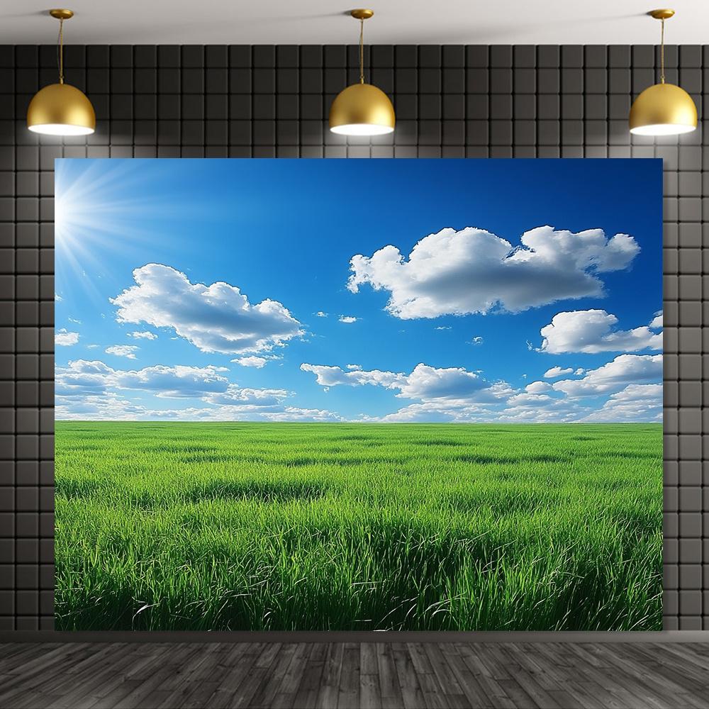 Polyester Lawn Background, Home Decoration, Parties, Weddings, Birthdays, Photo Props, Multi-purpose, Festival Wall Flags.