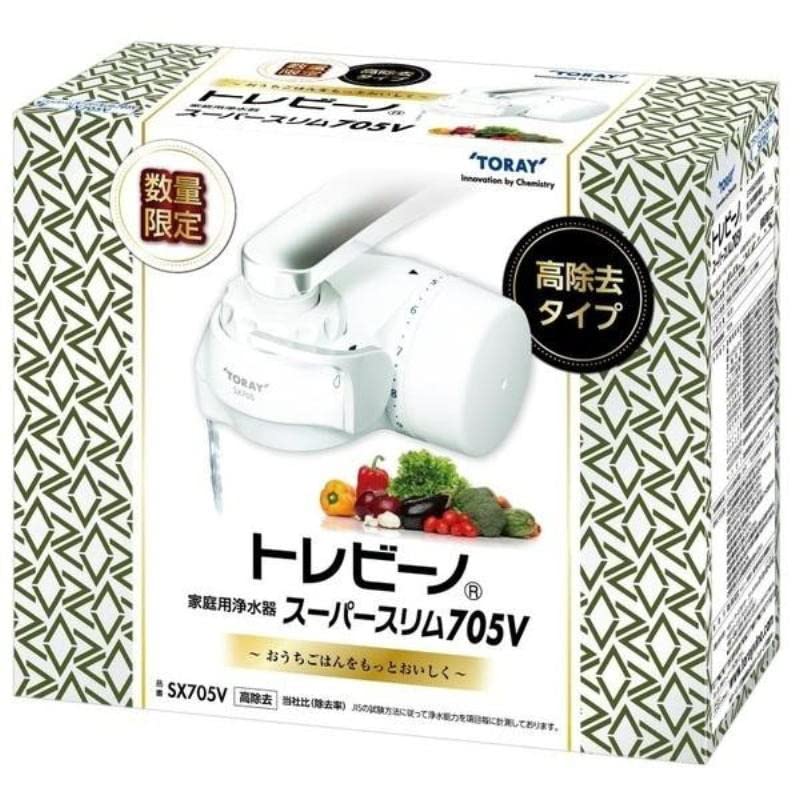 Toray Trevino Water Purifier Faucet Direct Connection Type Super Series Slim High Removal Type Slim SX705V