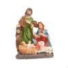 Christmas Statue Jesus Birth Figurine Artwork Collection Decoration Resin Sculpture Tabletop