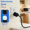 Industrial NEMA 5 15P Male Plug for Secure Electrical Connection 125V 15A Grounding Featuring Wiring Chamber