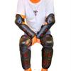 AYITE Off-Road Motorcycle Protective Gear Set 4-Piece Adjustable Knee Elbow Shin Guards Adult Riders Cycling Safety Equipment